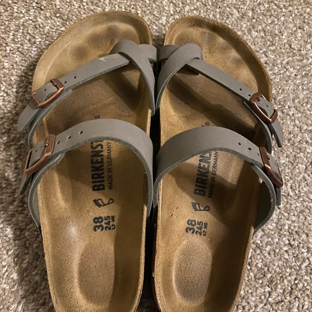 Birkenstock Tan Footbed Sandals